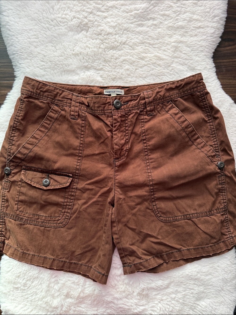 Vintage Ralph Lauren Polo Jeans Company Hampton Shorts Brown size 10